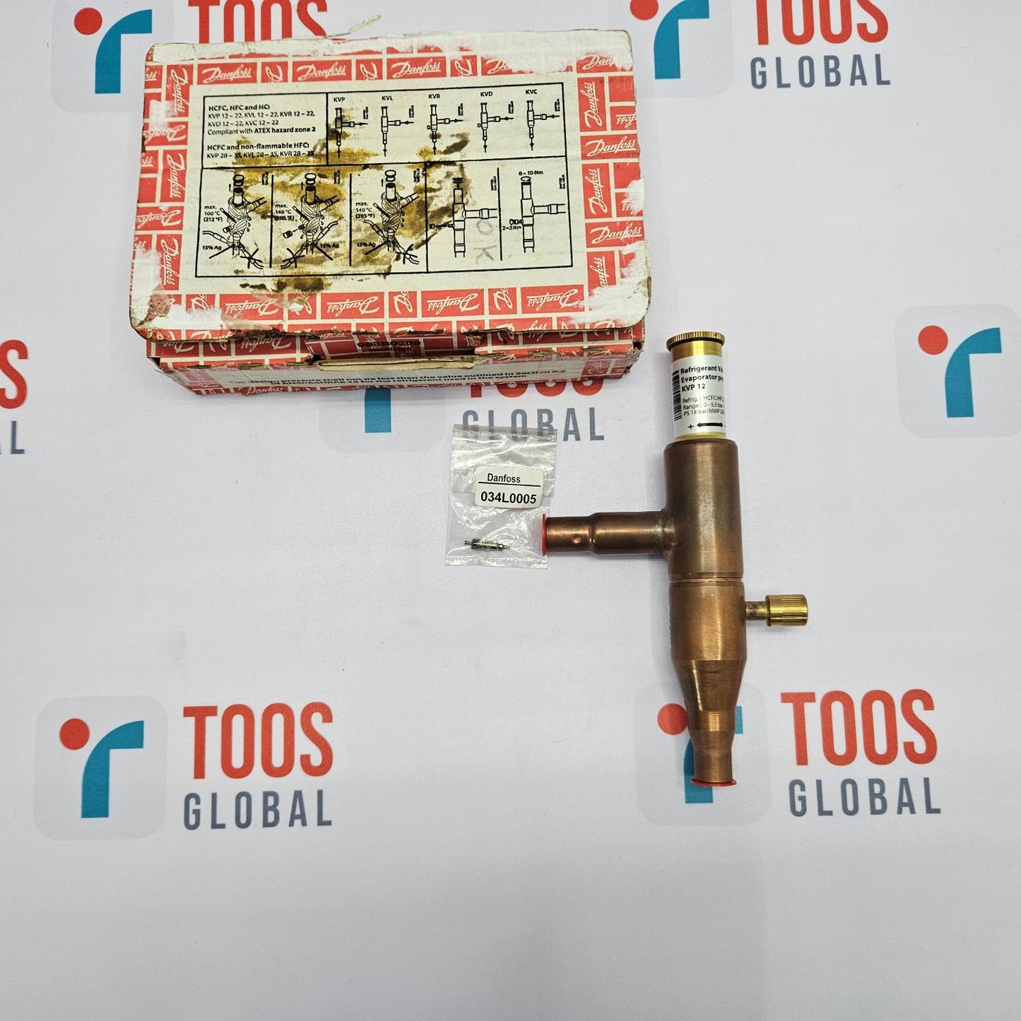 DANFOSS KVP12 034L0023 PRESSURE REGULATING VALVE