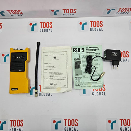 DITTEL FSG 5 VHF-AM-TRANSCEIVER WITH ADAPTER