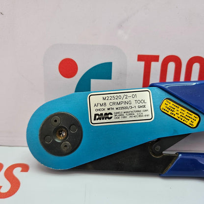 DMC DANIELS M22520/2-01 AFM8 CRIMPING TOOL