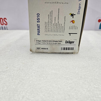 DRAGER PARAT 5510 SINGLE PACK FIRE ESCAPE HOOD KIT R59415