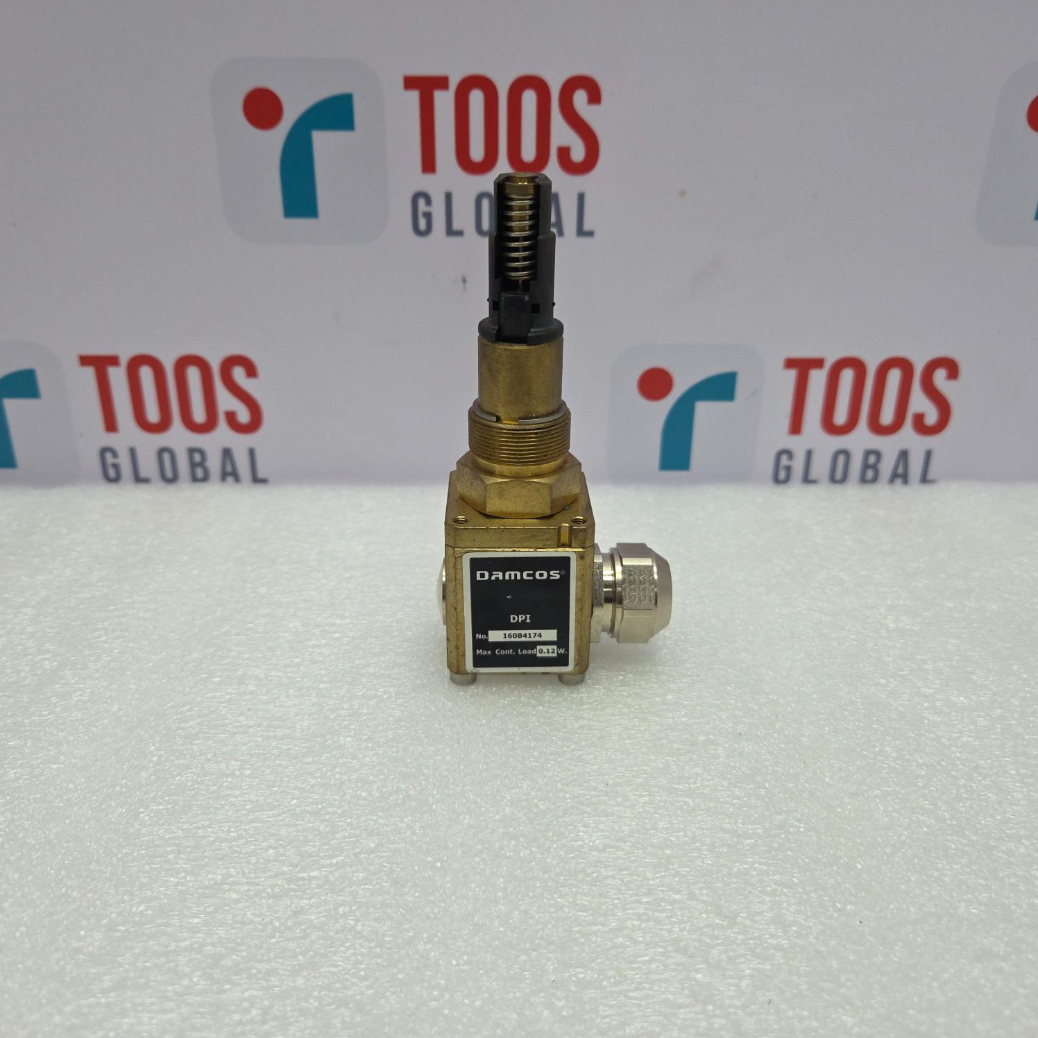 Damcos 160B4174 Position Indicator DPI-C-68 with 'DAMCO' branding on a white background with 'TOOS GLOBAL' logo.