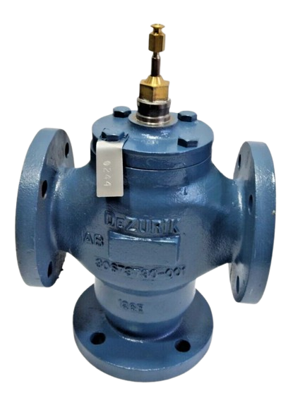 DeZURIK VALVE 30673730-001 2-1/2" Flanged 3-Way Mixing Valve 126B AB Valve