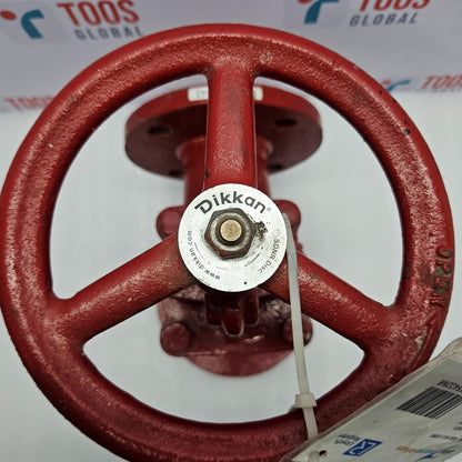 Dikkan 10A.359.SD Globe Angle Valve PN16 DN65 NEW