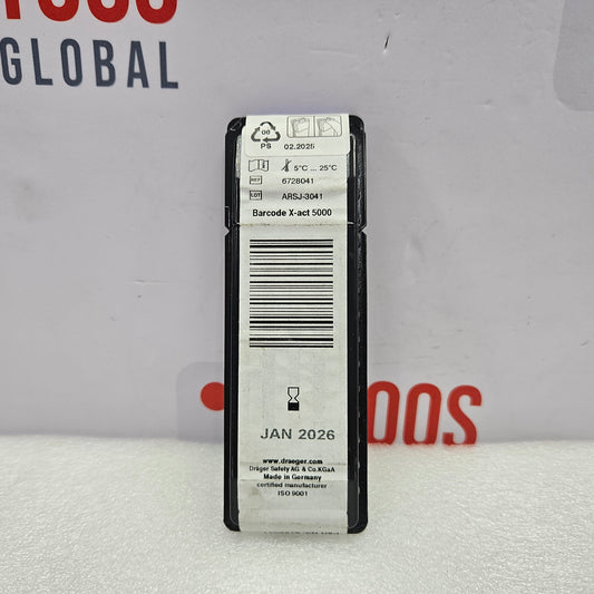 Drager 6728041 Hydrogen Sulfide 0.5/a Gas Detection Tube
