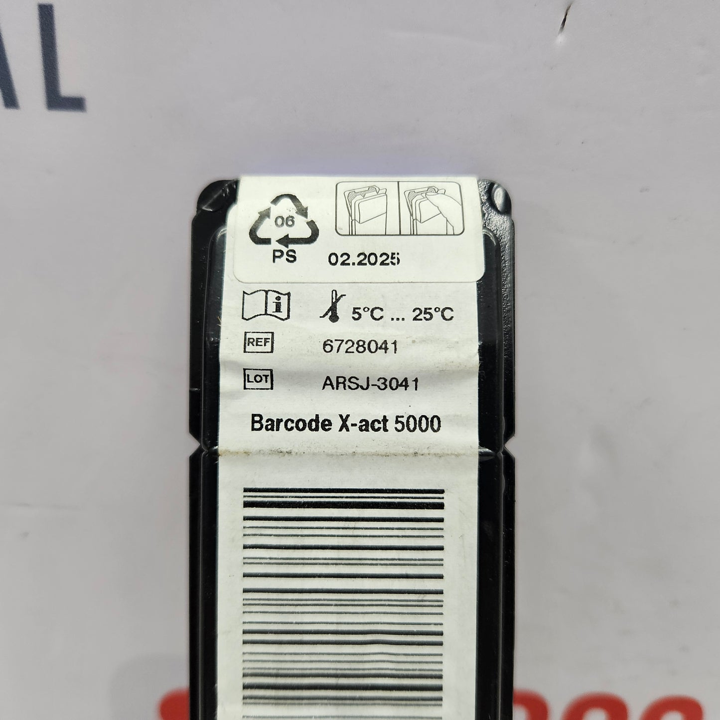 Drager 6728041 Hydrogen Sulfide 0.5/a Gas Detection Tube