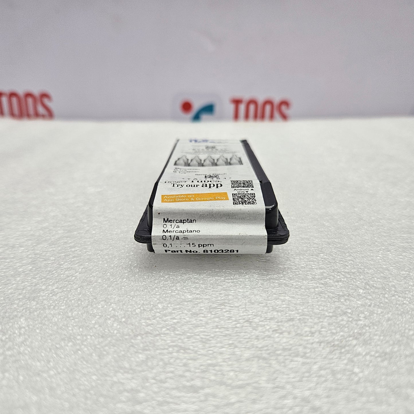 Drager 8103281 Mercaptan 0.1/a Gas Detection Tube 0.1 To 15 ppm