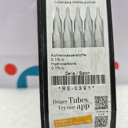 Drager 8103571 Hydro Carbon 0.1/C Gas Detection Tube