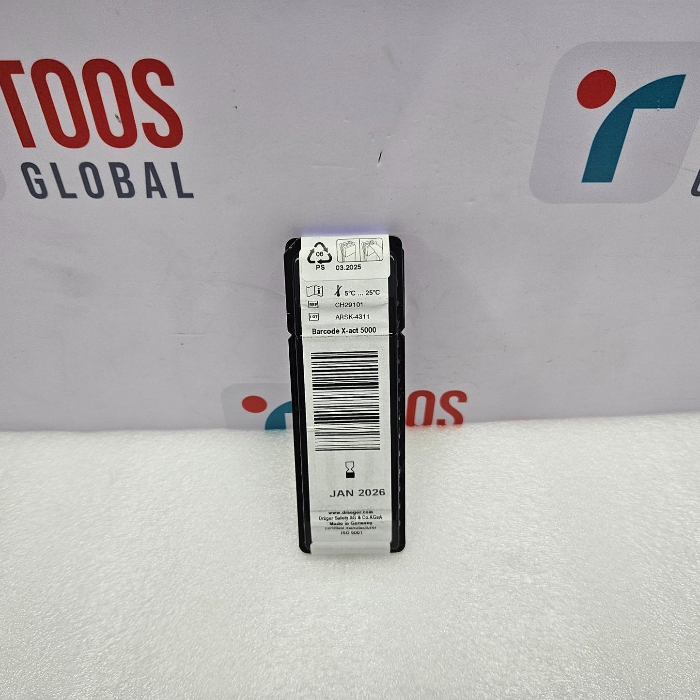 Drager CH29101 Hydrogen Sulfide 100/a Gas Detection Tube 100 To 2000 ppm