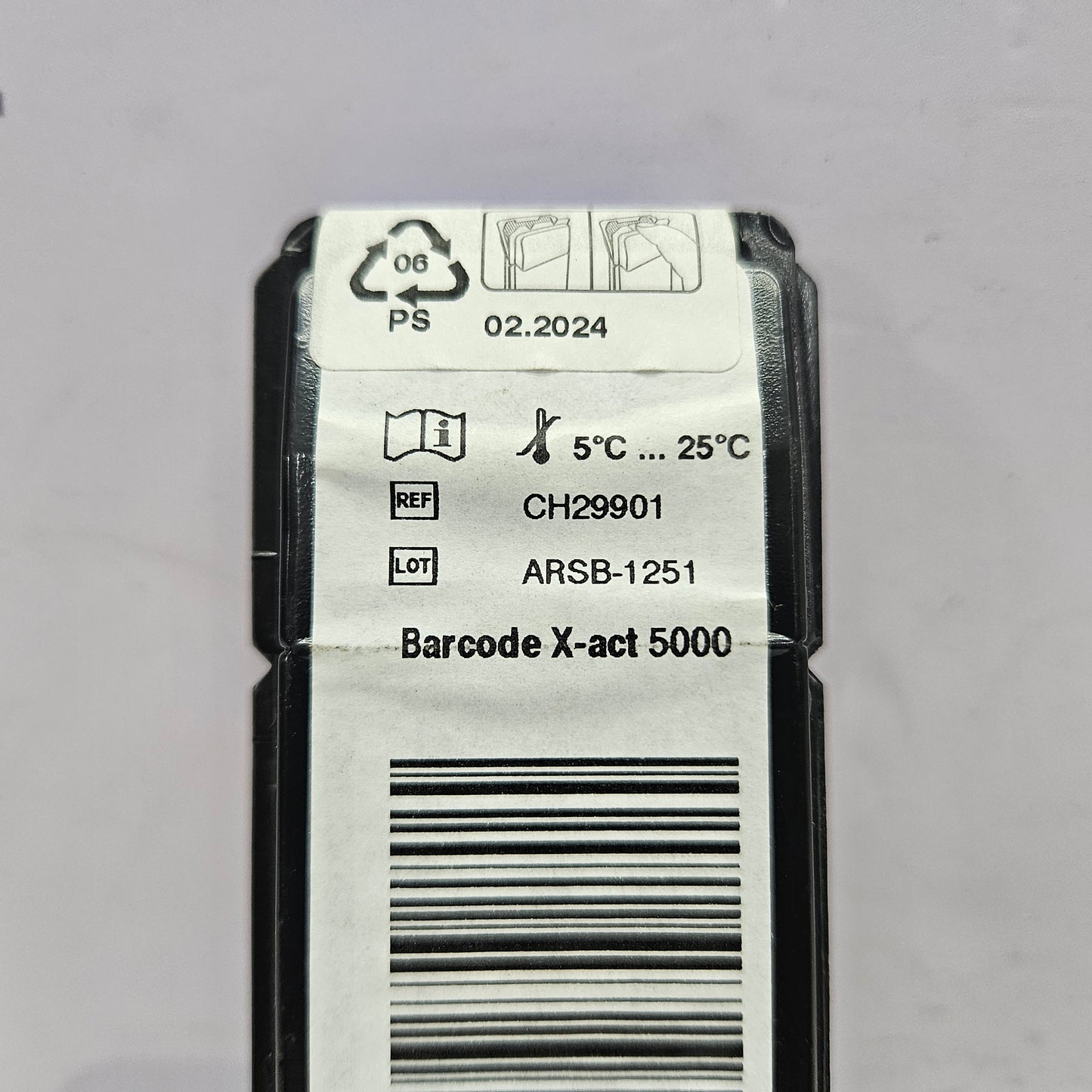 Drager CH29901 Carbon Monoxide 0.3/B Gas Detection Tube
