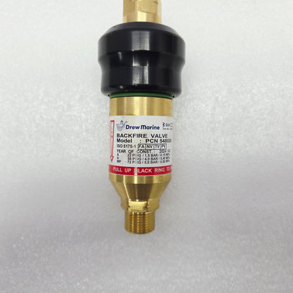 Drew Marine PCN 548026 Backfire Valve Acetylene