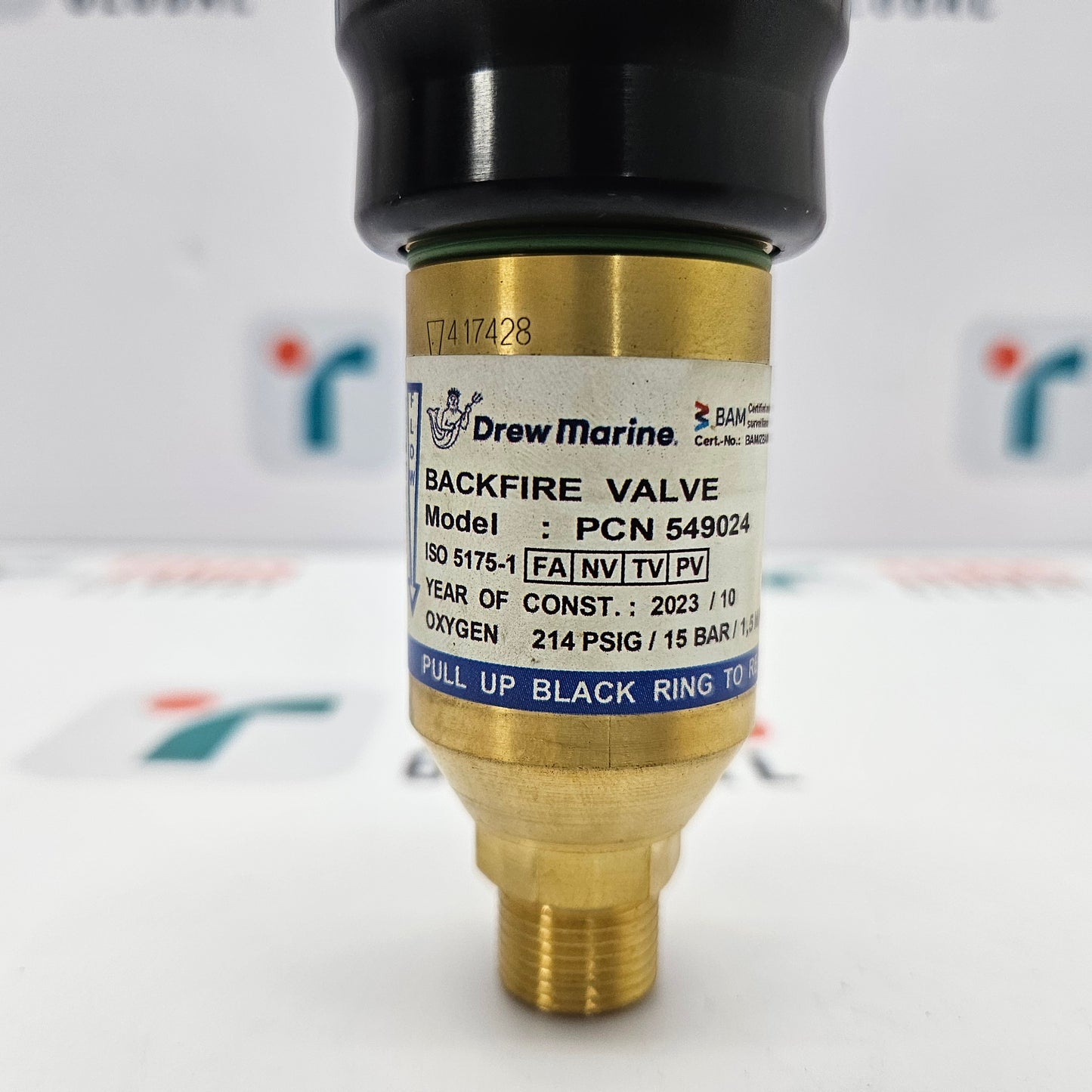Drew Marine PCN 549024 Backfire Valve
