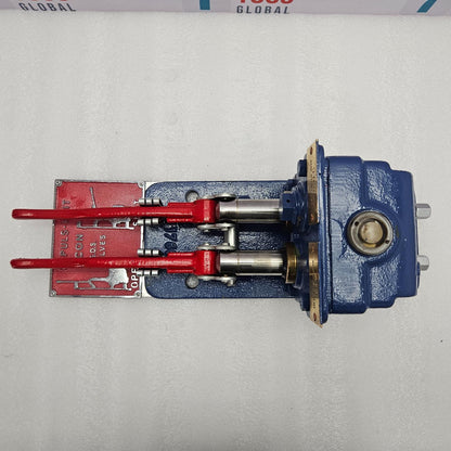 ECON IMPLUS-UNIT 2 PISTONS FOR QUICK CLOSING SOS VALVE B17669 with red and blue colors