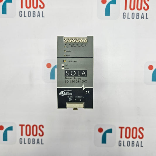 SOLA power supply module on a TOOS GLOBAL branded background