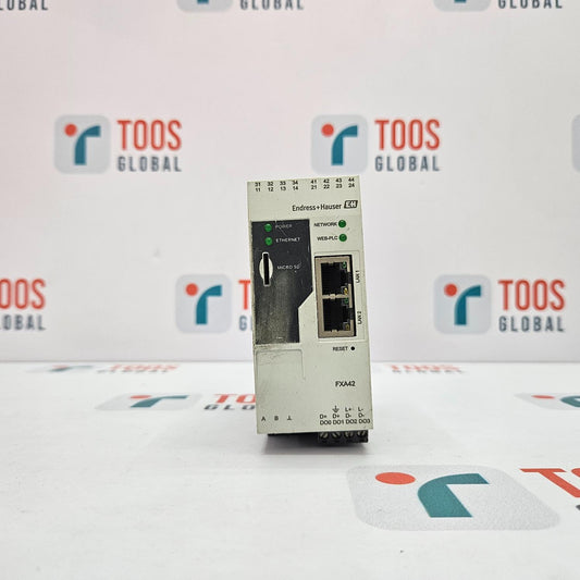 Network switch on a white background with 'TOOS GLOBAL' branding.