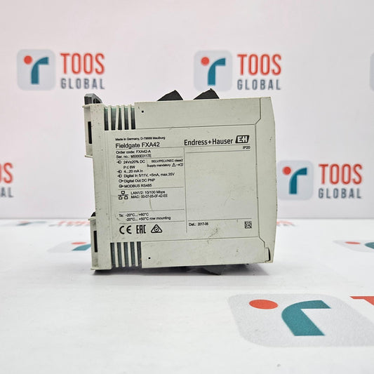 ENDRESS+HAUSER FIELDGATE FXA42-A MODBUS RS485