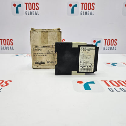 Electronic component with a label on a TOOS GLOBAL branded background