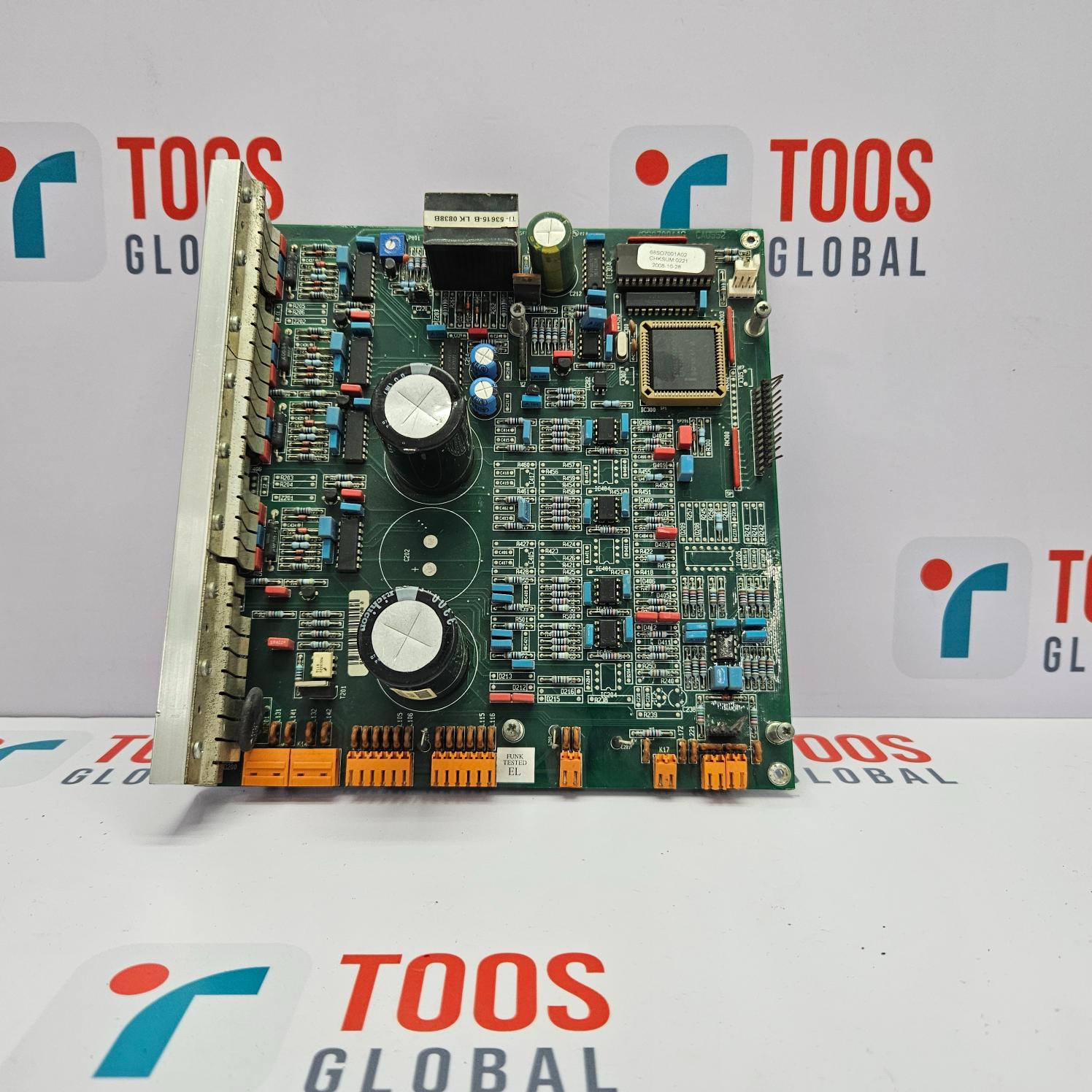 ESAB 49S07001AG CIRCUIT BOARD FOR USE WITH CAD-552 Electronic circuit board on a branded background