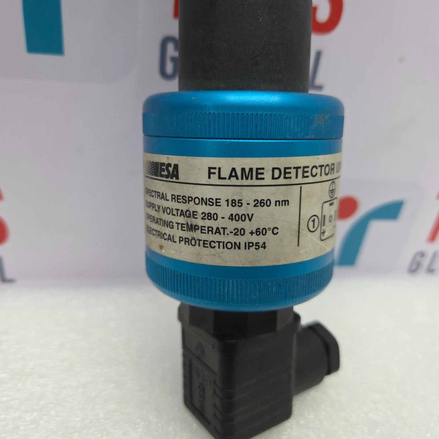 ESA Pyronics UV-2 HT Flame Detector UV 185-260NM Spectral Response
