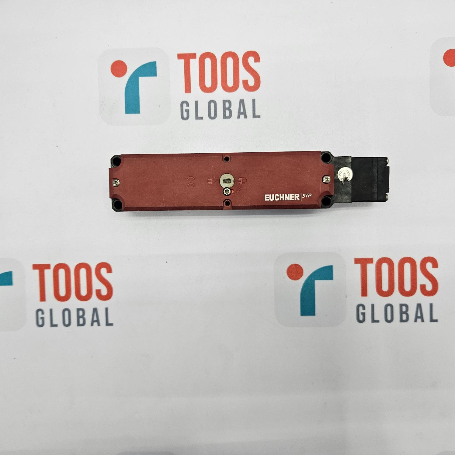 EUCHNER TP4-2131A024M SAFETY SWITCH Red and black industrial component on a white background with branding.