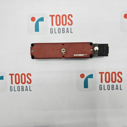 EUCHNER TP4-2131A024M SAFETY SWITCH Red and black industrial component on a white background with branding.