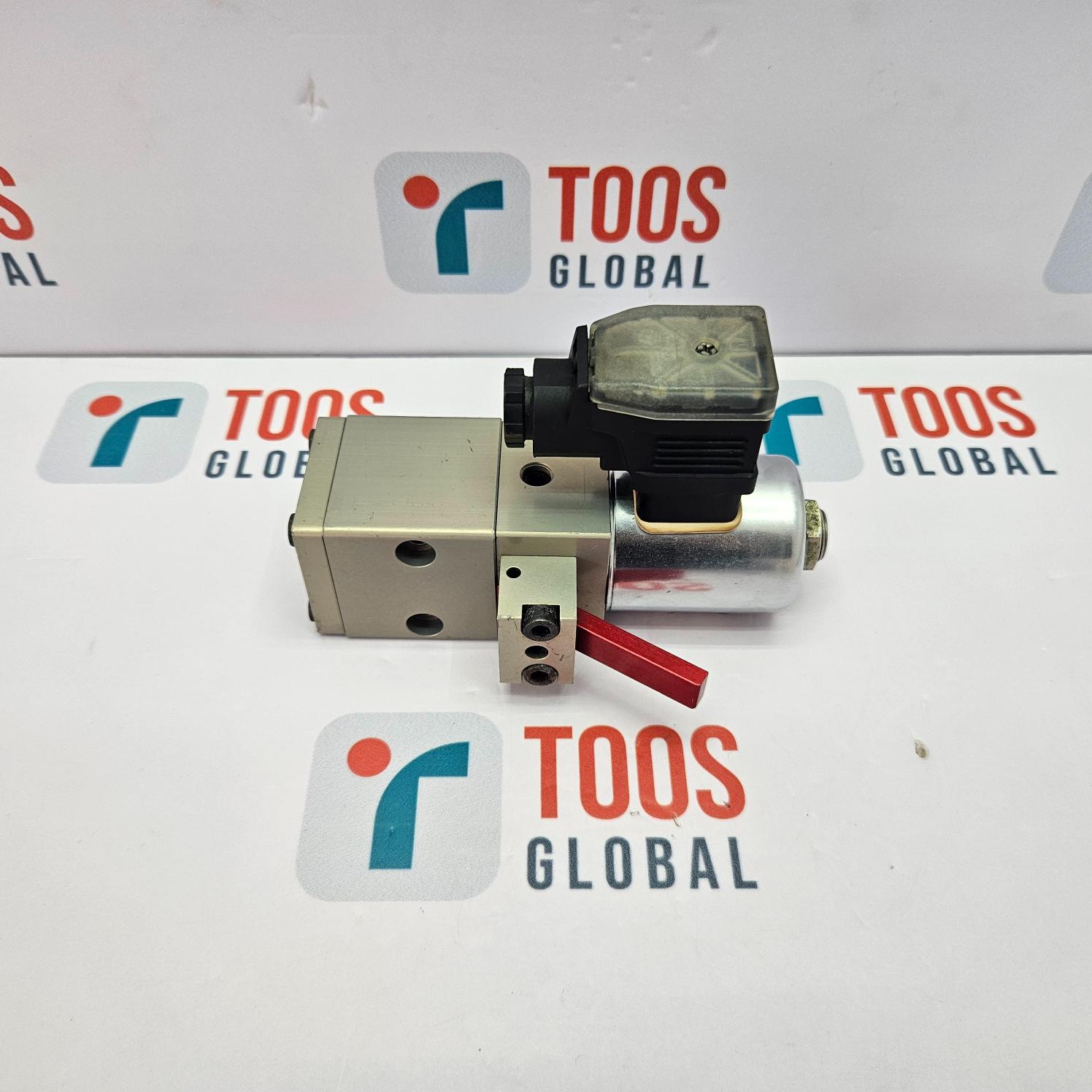 Eugen Seitz AG 126 664 00 Solenoid Valve 1116/41 Mechanical component on a white background with 'TOOS GLOBAL' branding.