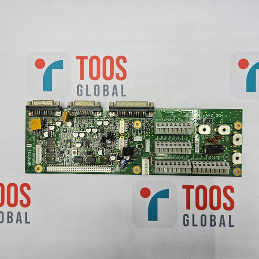 Electronic circuit board with TOOS GLOBAL branding in the background