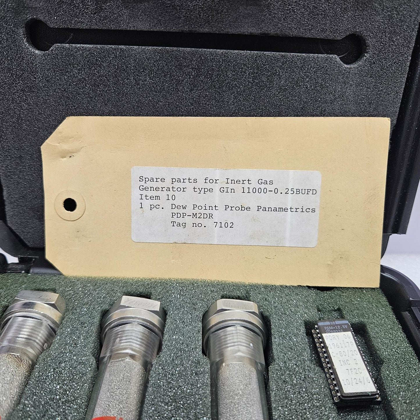 GE PANAMETRICS PDP-M2DR PROBE MOISTURE SENSOR 227894PR / 196117PR / 181693PR