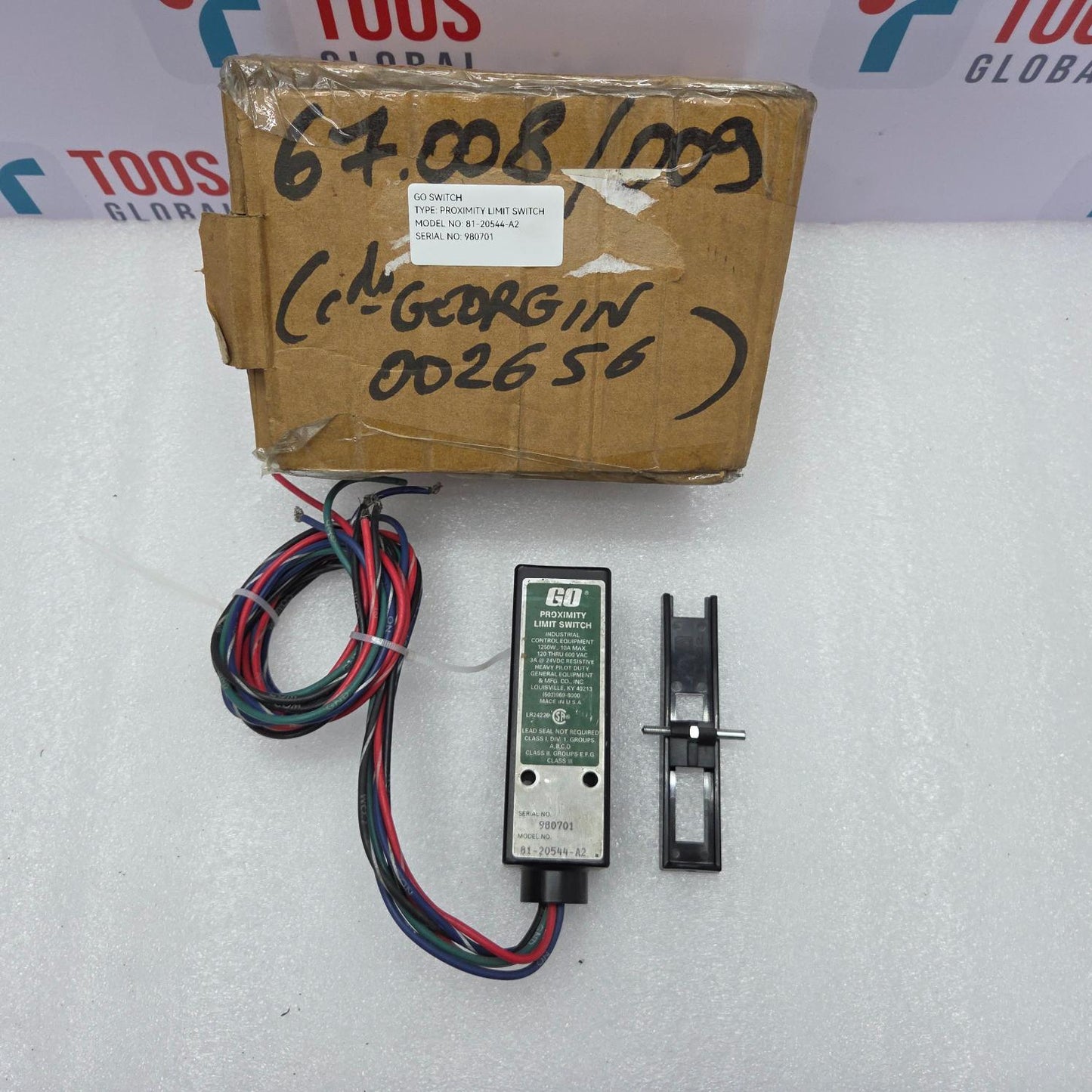 GO SWITCH 81-20544-A2 PROXIMITY SWITCH