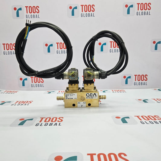 Gea Westfalia Separator 0018-6654-000 Solenoid Valve Assy OSD Separator New on a TOOS GLOBAL branded background