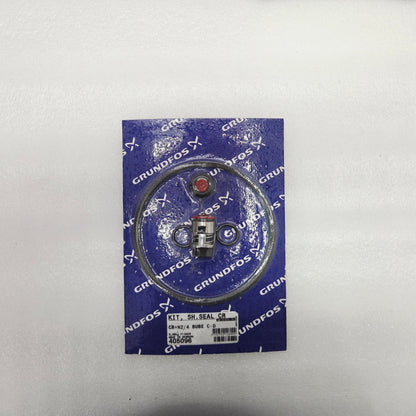 Grundfos kit on a blue packaging with white text on a gray background