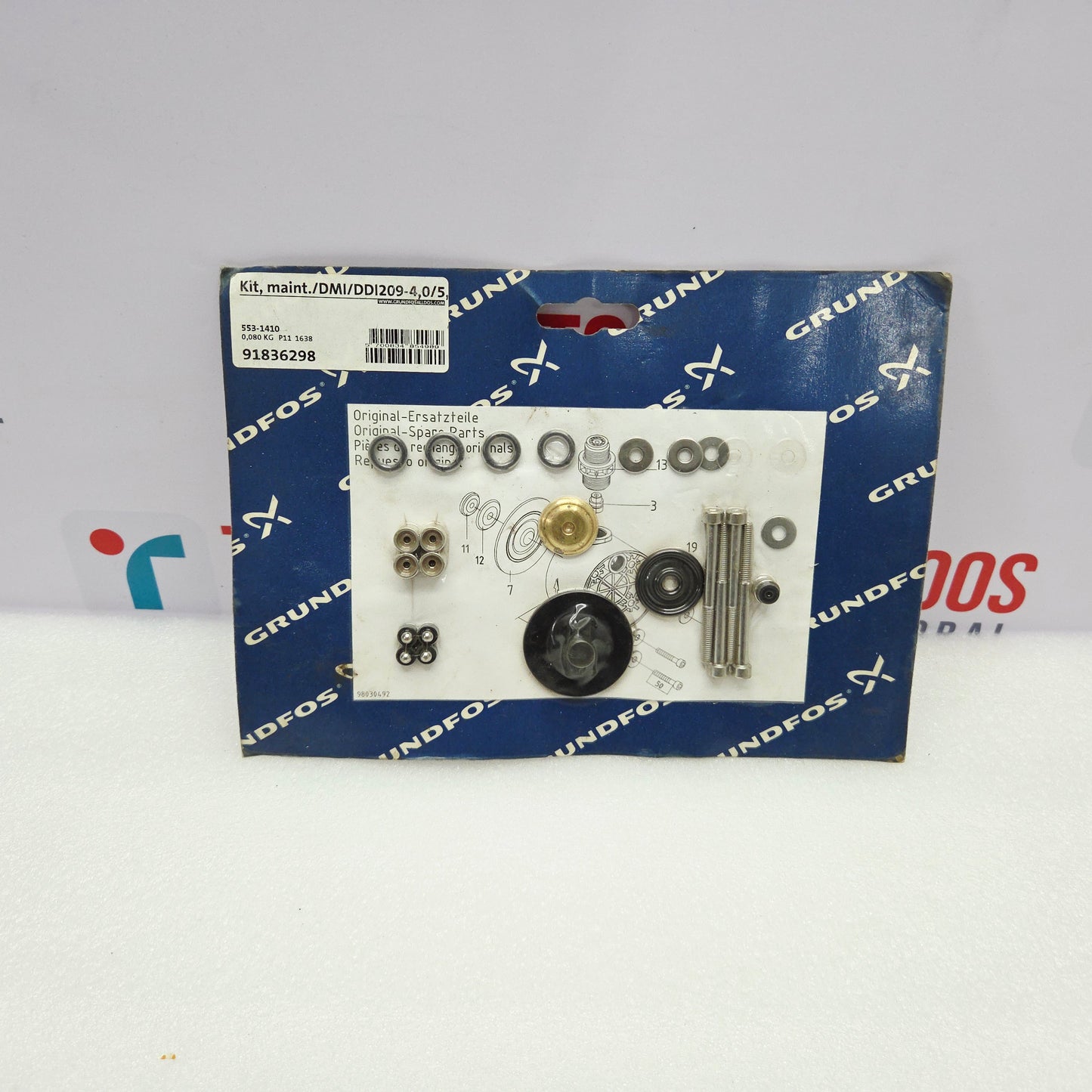 Grundfos 91836298 Maintenance Kit DMI  DDI209-4,05