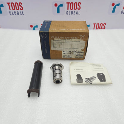 Grundfos 96455083 components and a box with 'Grundfos' branding on a white background.