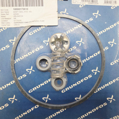 Grundfos 985204 Kit, Shaft Seal AUUE/V, CR, CRN 8/16