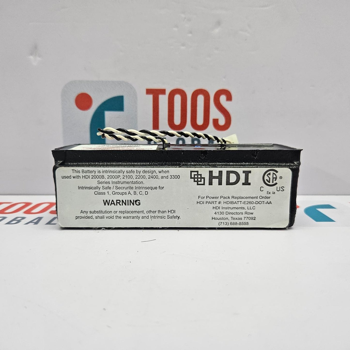 HDI HDIBATT-E260-DOT-AA BATTERY POWER PACK NEW