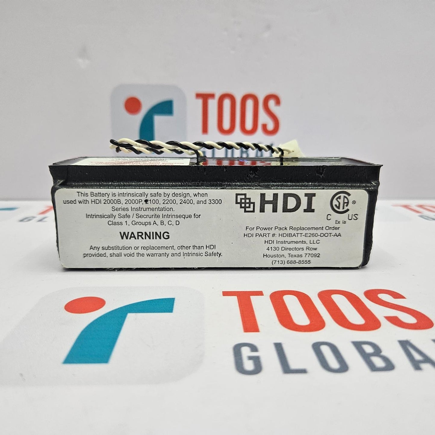 HDI HDIBATT-E260-DOT-AA BATTERY POWER PACK NEW