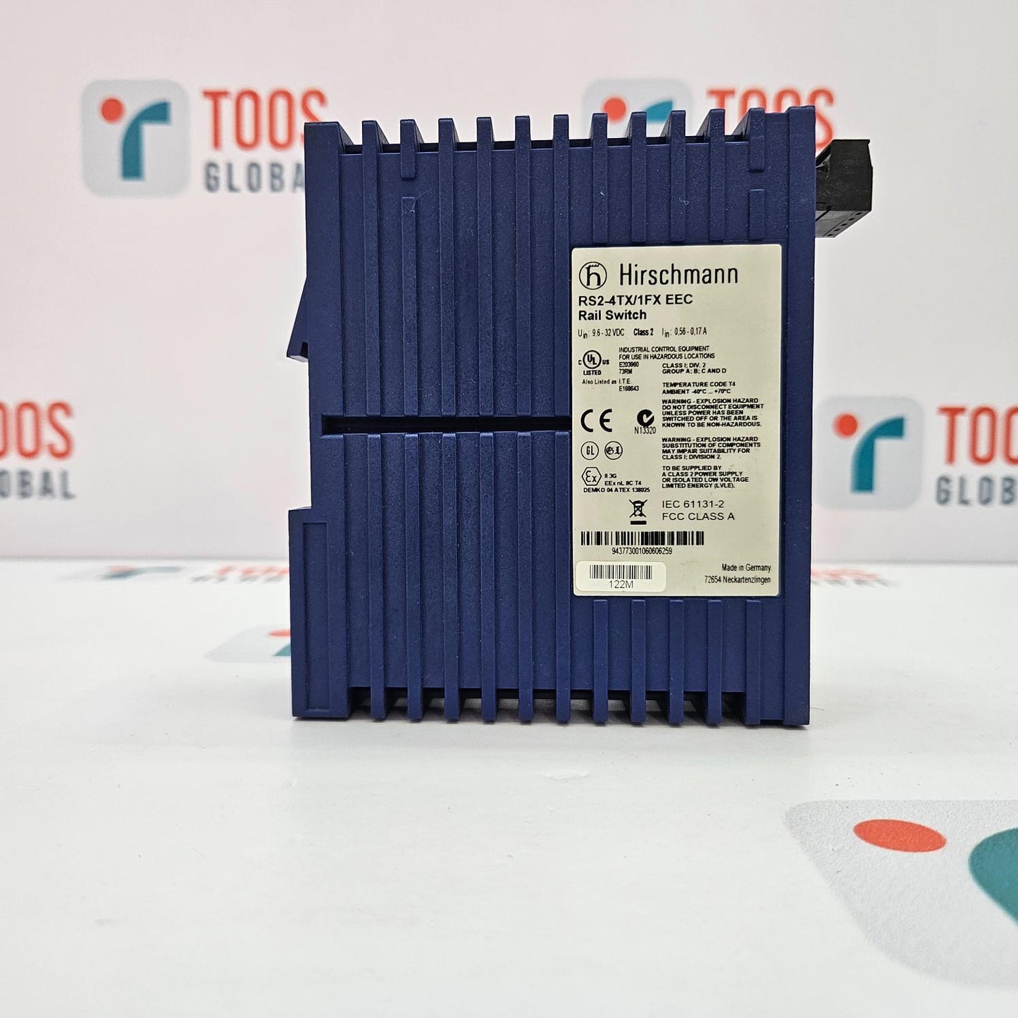 HIRSCHMANN RS2-4TX/1FX EEC RAIL SWITCH