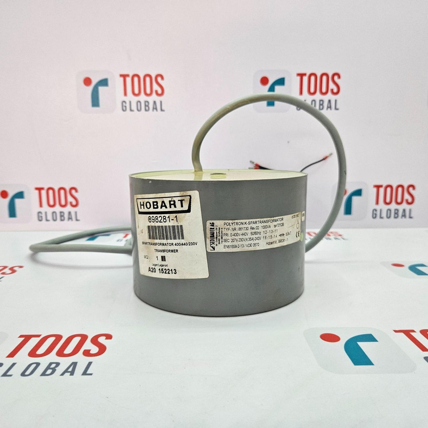 HOBART SEDLBAUER 898281-1 POLYTRONIK SPARTRANSFORMATOR TRANSFORMER