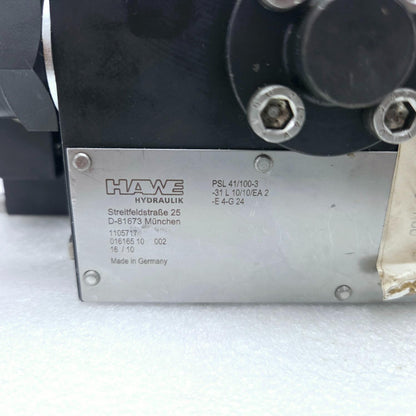 Hawe PSL41/100-3 Directional Spool Valve New