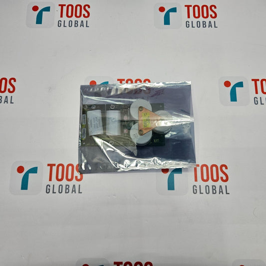 A Hypertherm 041817 00J PCB (printed circuit board) packaged in a clear plastic bag, with the Hypertherm logo visible in the background.