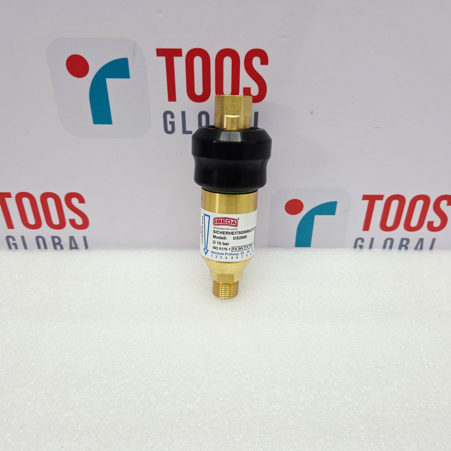 IBEDA DS2000 OXYGEN (O) SAFETY DEVICE 15bar FA NV TV PV FLASHBACK ARRESTOR