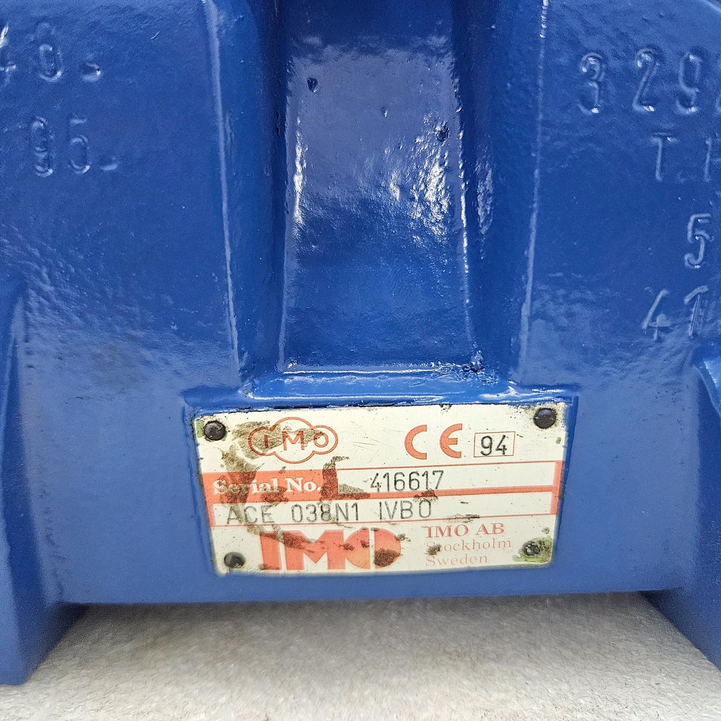 IMO ACE 038N1 IVB0 PUMP