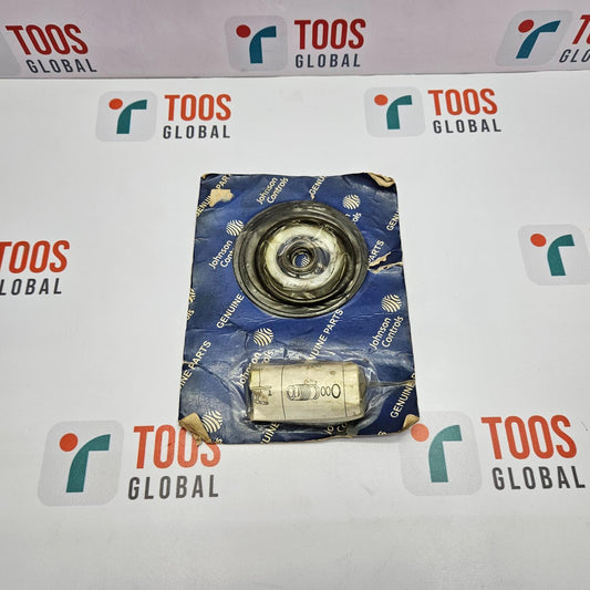 Mechanical component in blue packaging on a TOOS Global branded background