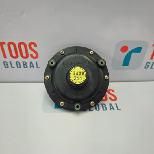 JRC MPXL00850 HYDROSTATIC RELEASE UNIT Black mechanical component with yellow label on a white background with 'TOOS GLOBAL' branding.