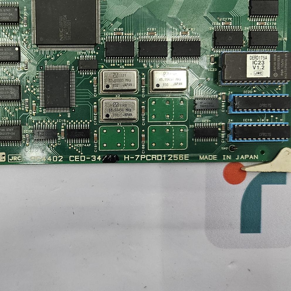 JRC PC4402 CED-34/41 PCB CARD H-7PCRD1256E
