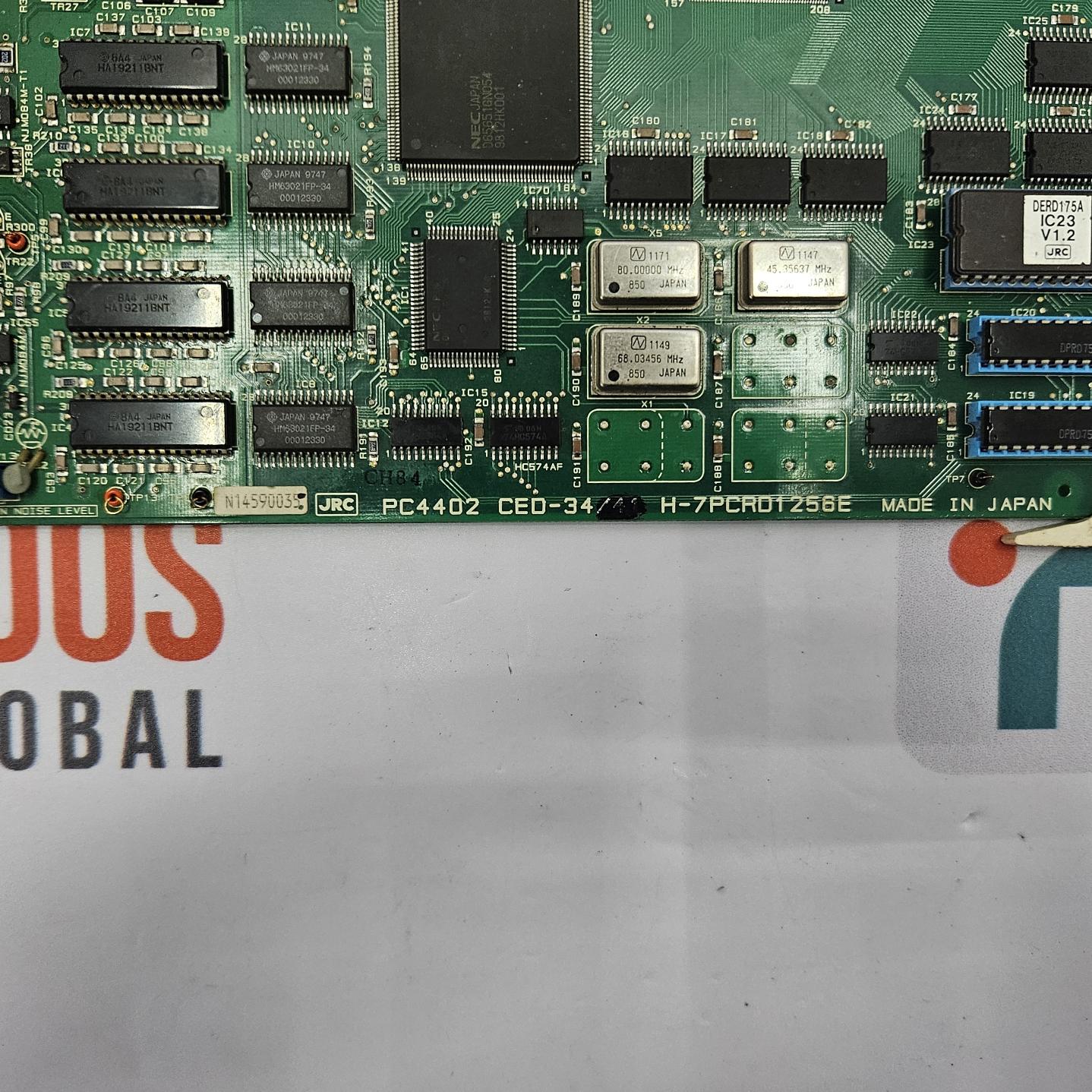 JRC PC4402 CED-34/41 PCB CARD H-7PCRD1256E