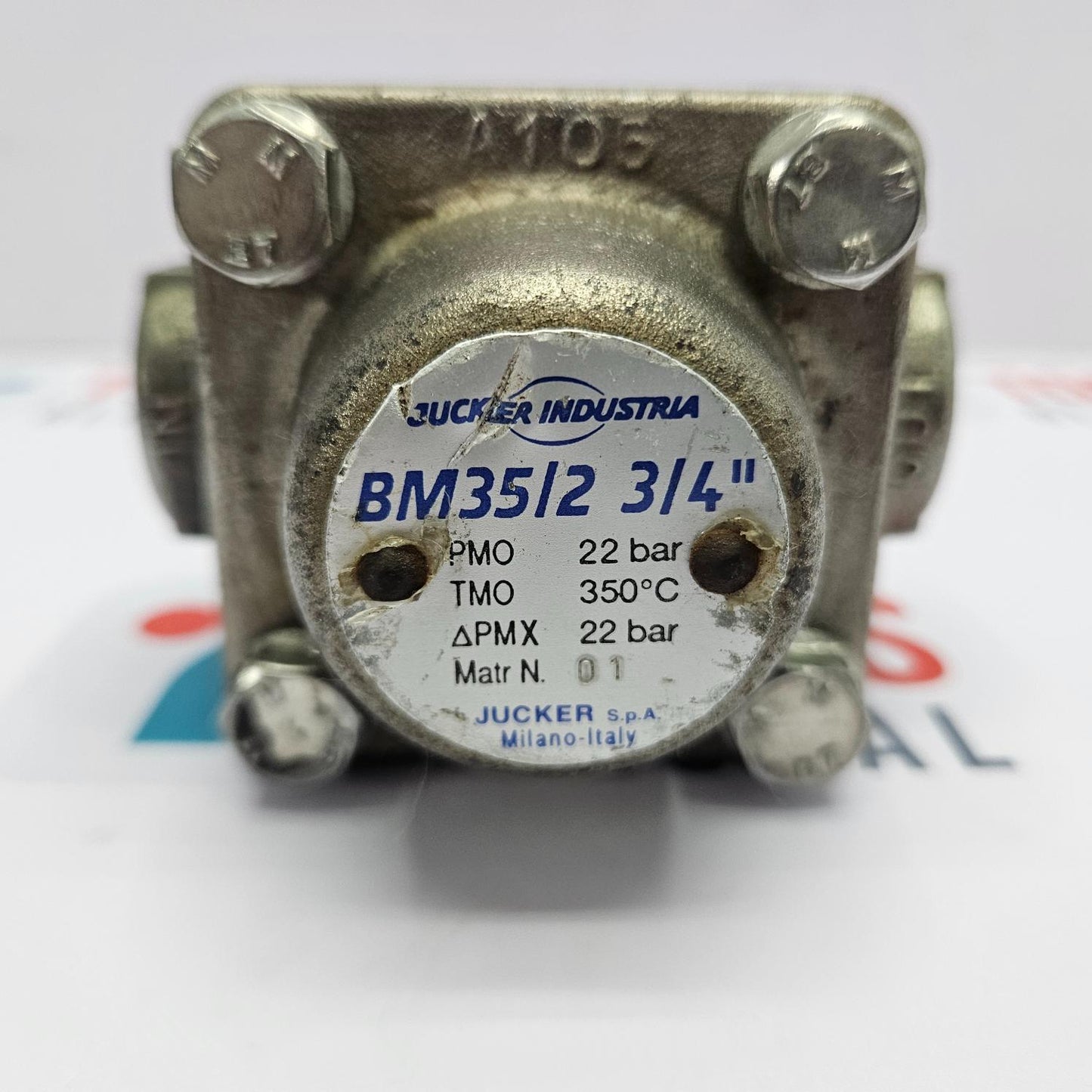 JUCKER INDUSTRIA BM35/2 3/4 VALVE