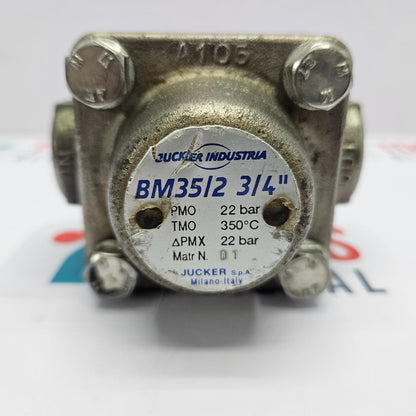 JUCKER INDUSTRIA BM35/2 3/4 VALVE