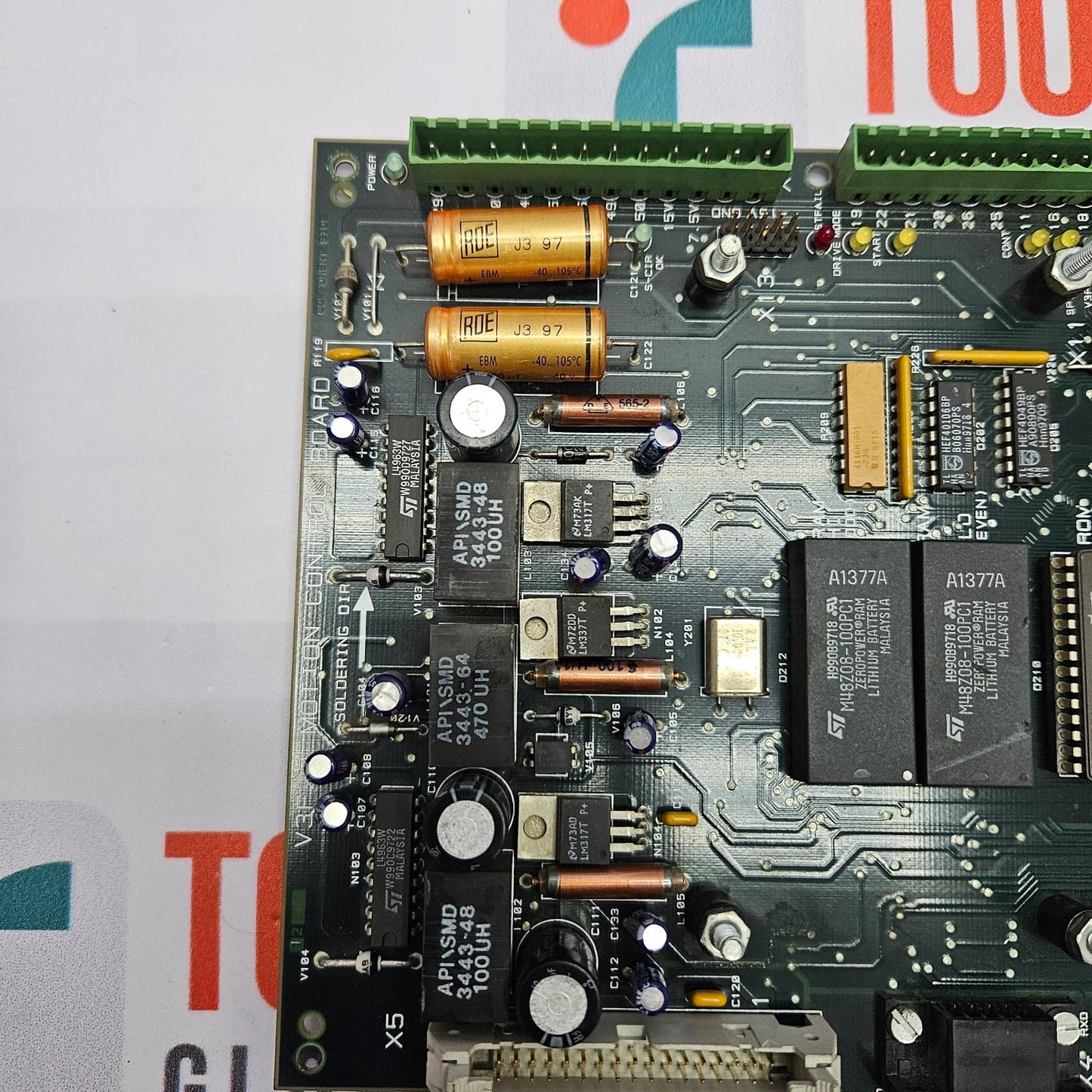 KONE V3F20 MOTION CONTROL BOARD 477647G01 REV 1.6 SER 200010774