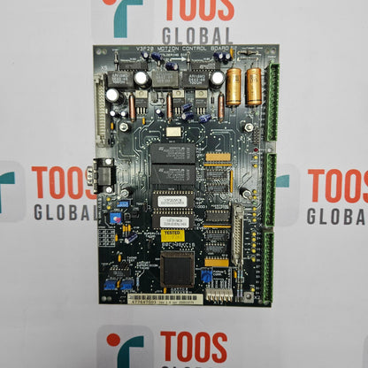 KONE V3F20 MOTION CONTROL BOARD 477647G01 REV 1.6 SER 200010774 Electronic circuit board with various components on a TOOS GLOBAL branded background