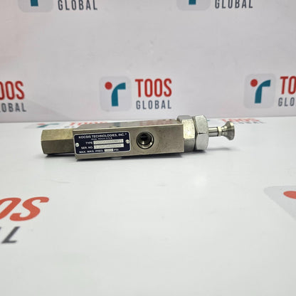 Kocsis 5555 (860009) Cam Actuated Pilot Valve 2 Way on a white surface with 'TOOS GLOBAL' branding.